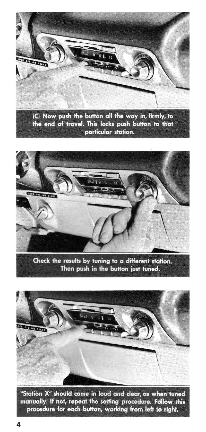 1959 Chevrolet Rapid Radio Checks Booklet Page 13